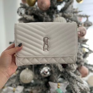 Steve Madden White Crossbody
